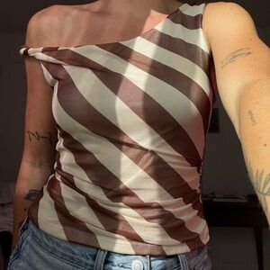 Anthropologie mesh top